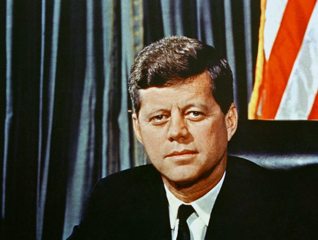 U.S President John F. Kennedy, 1963 (AP Photo)