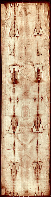turin shroud - full